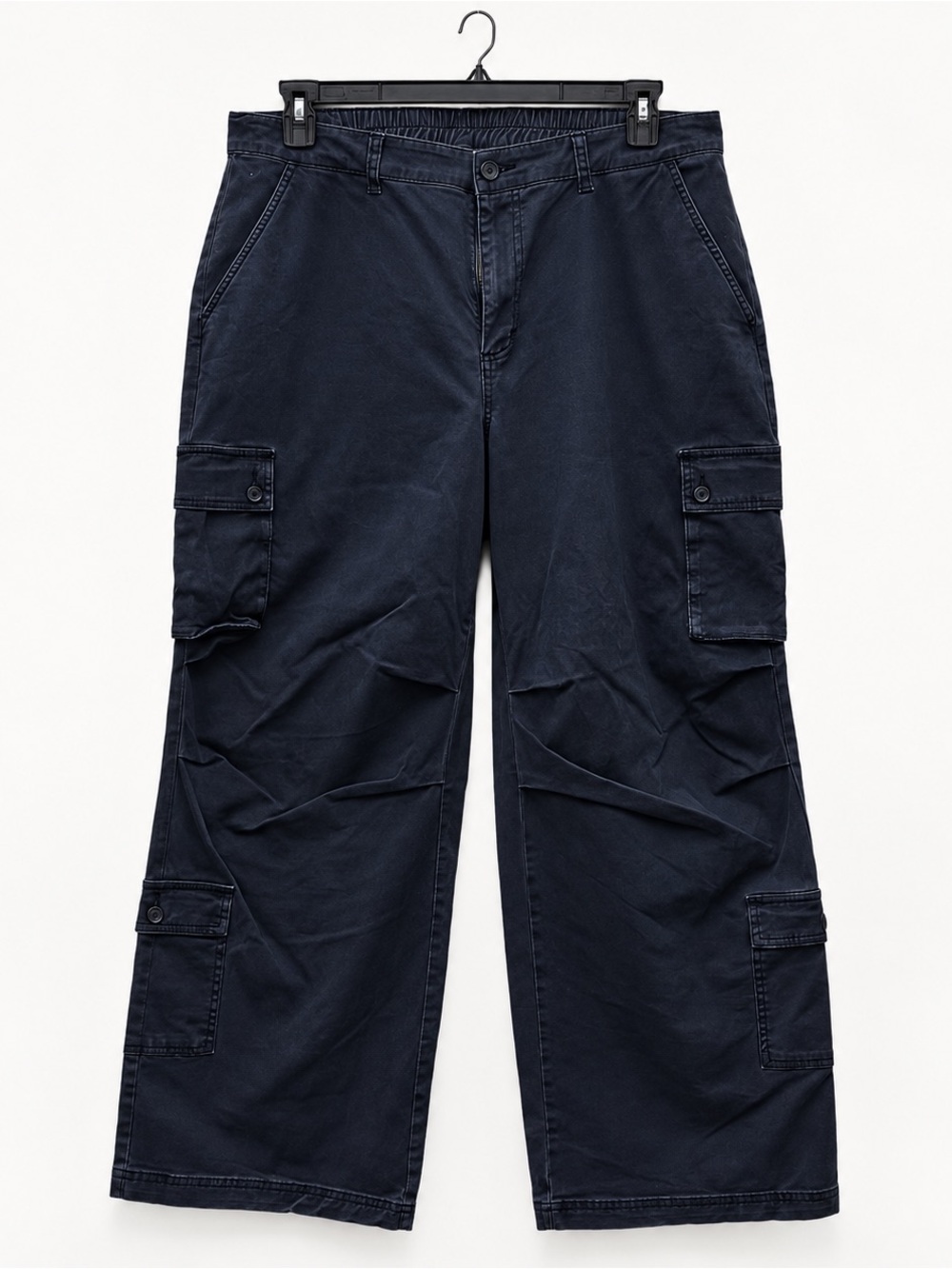 Wild Fable Dark Navy Double-Pocket Cargo Pants – Size XXL
